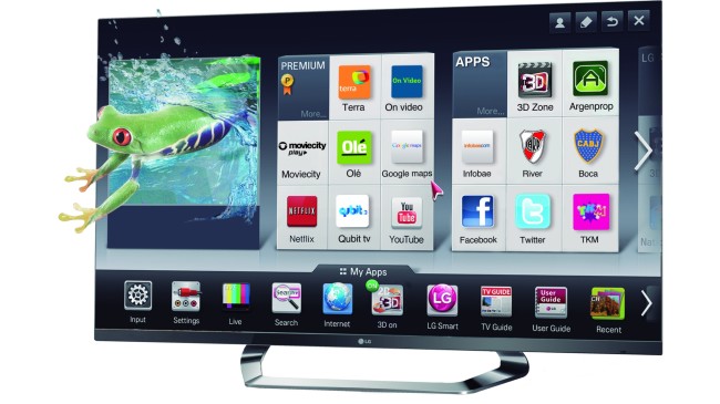 Con su tamaño de 55 pulgadas, diseño y ecosistema de SmartTV, el LG 55LM7600 está en el olimpo de los televisores de la región.