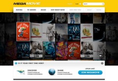 Esta es la captura de MegaMovie que mostró DotCom. Aún se desconoce cómo funcionará, pero ya genera polémica.