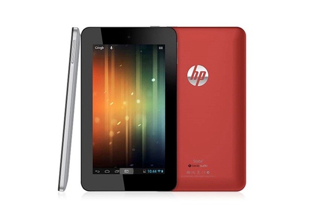 La HP Slate 7 estará en el mercado a partir de abril próximo.
