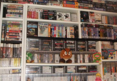 Esto es una pequeña parte de la colección de videojuegos que un usuario italiano ha puesto a la venta en eBay por más de medio millón de dólares.