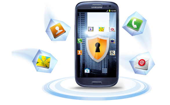 El sistema KNOX de Samsung permite mantener un elevado nivel de seguridad en la información corporativa.