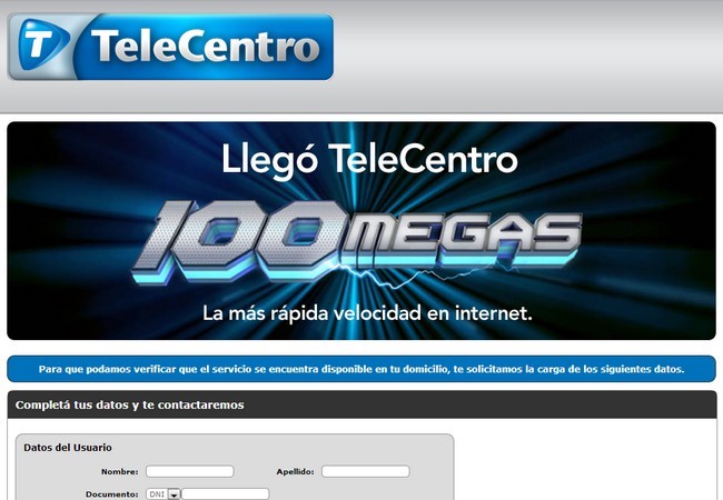 Telecentro promete 100 mbps: ¿cuál será la respuesta de Fibertel y Claro?