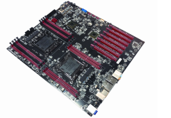 Típico motherboard para servidores con más de un zócalo para el microprocesado