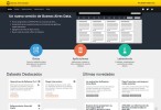 El diseño de Buenos Aires Data ofrece una interfaz más atractiva y funcional.
