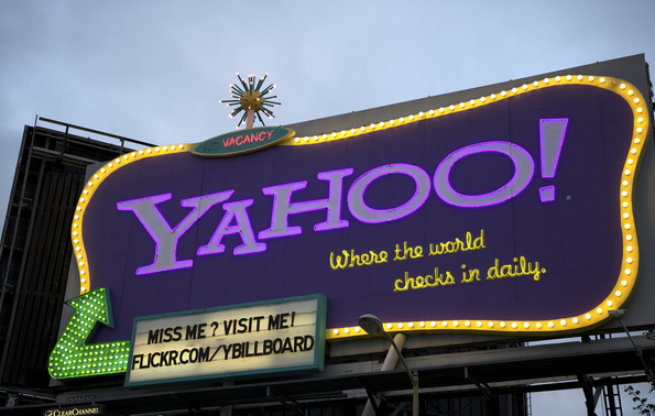 Yahoo! registró ganancias que superaron las expectativas de los analistas.