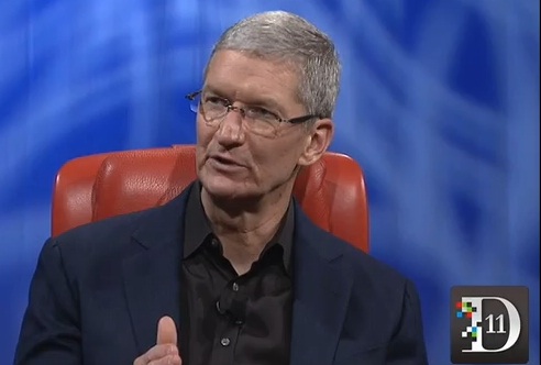 Tim Cook aseguró que Apple apostará por la "tecnología para vestir", e incluso se refirió a los lentes Glass de Google