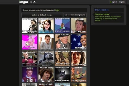 Imgur lanza su propio generador de memes - RedUSERS