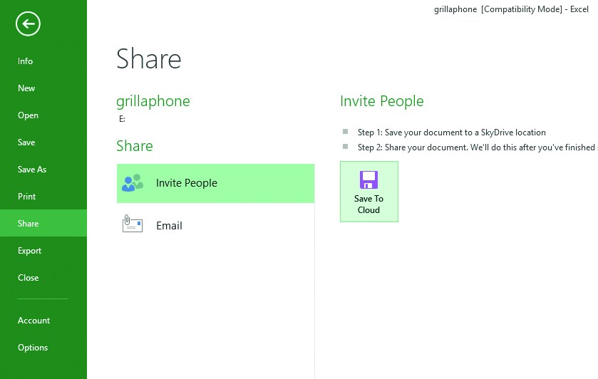 Office 2013: Pasos para compartir archivos excel en la nube - RedUSERS