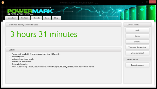 PowerMark Benchmark