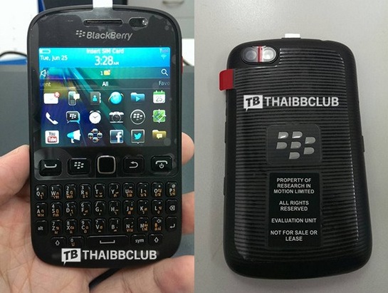 El Blackberry 9720 aún no ha sido anunciado oficialmente por el fabricante canadiense.