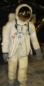 Uno de los trajes del gran "buzz" Aldrin.
