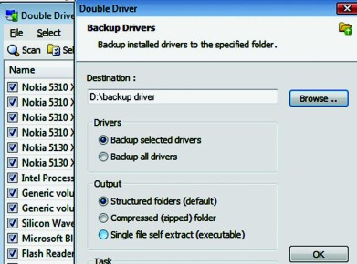 Hacer un respaldo es especialmente útil para drivers muy viejos, difíciles de encontrar en la web.