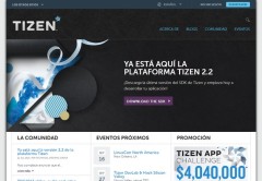 Tizen está basado en el proyecto MeeGo.