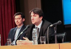 Norberto Berner, secretario de Comunicaciones, durante el lanzamiento del Reglamento de Calidad de Servicio.