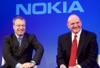 Stephen Elop y Steve Ballmer.