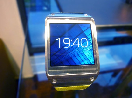 El Samsung Galaxy Gear hizo su aparición oficial en la IFA de Berlín (Foto: TechHive.com)