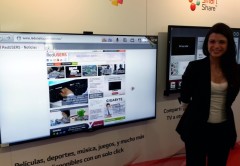 RedUSERS en los nuevos televisores sin marco de LG.
