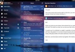 Así se ve Yahoo! para el iPad.