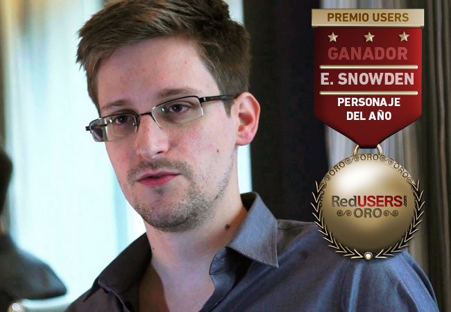 Edward Snowden, personaje del año.