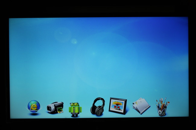 El aspecto de los íconos de la pantalla de inicio deja bastante que desear.