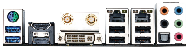 En el panel trasero tenemos dos puertos USB 3.0 y dos puertos LAN de 1 Gbps.