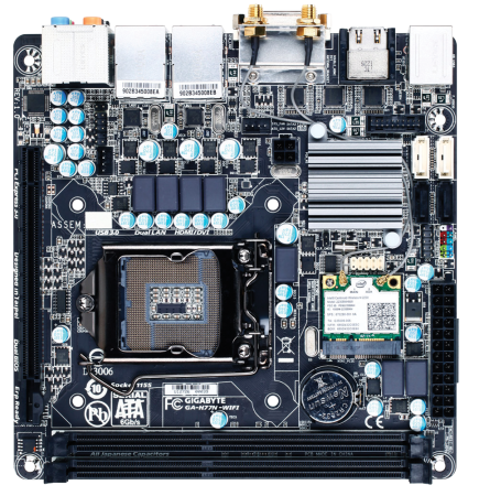 El H77-N WiFi ofrece un slot PCI Express x16 para conectar una placa de video.