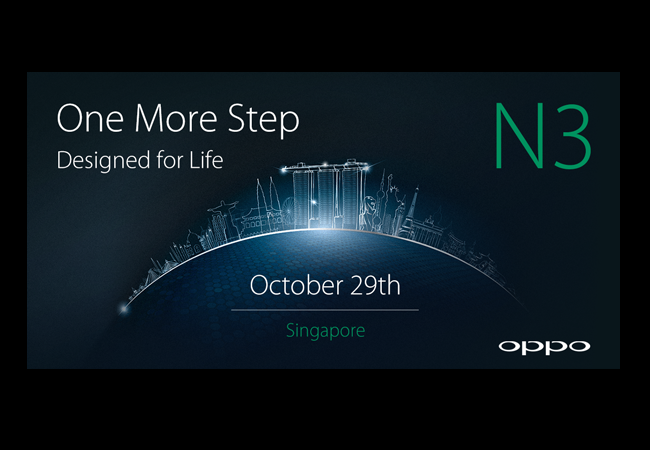 Oppo N3 será lanzado el 29 de octubre