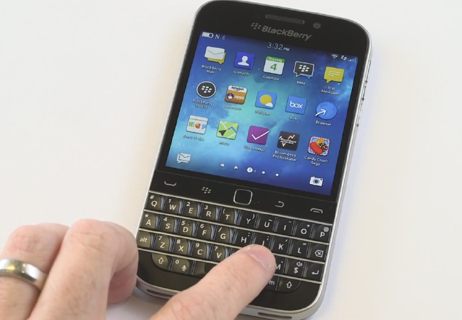 BlackBerry muestra la funcionalidad del Classic en un video oficial