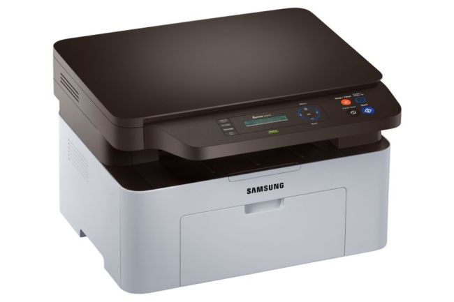 Impresora Samsung Xpress M2070w, compacta y elegante.