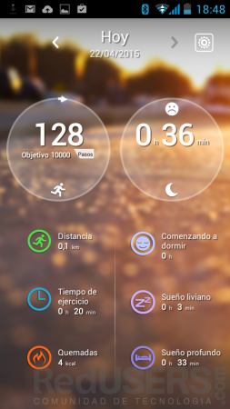 Huawei Wear en el Y600.