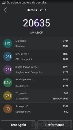 AnTuTu Benchmark - A5