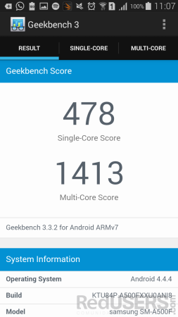 GeekBench - A5