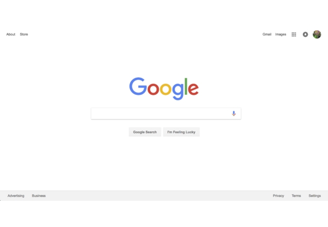 Google agrega en su portada accesos a su tienda y un “About” - RedUSERS