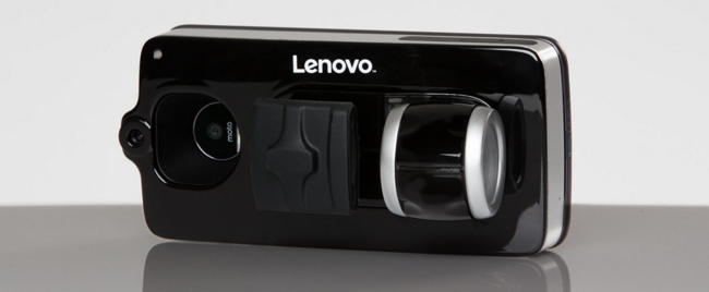 Lenovo Vital se convierte en el Moto Mod más costoso del mercado. 
