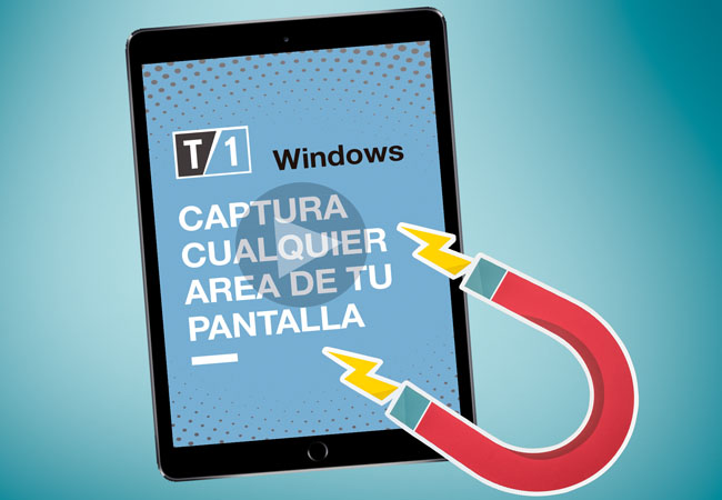 Cómo capturar una parte de la pantalla en Windows
