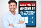 Tapa Informe USERS 135 Windows PE crea tu propio disco de recuperación