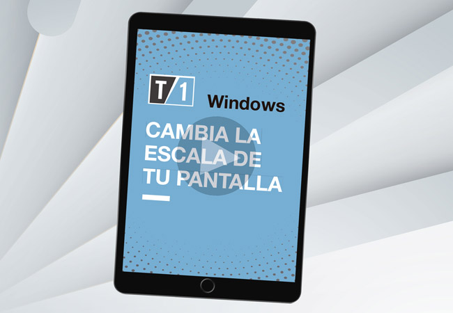 imagen de cambiar la escala de la pantalla