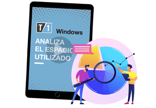 imagen portada de la nota de como analizar el espacio utilizado en windows