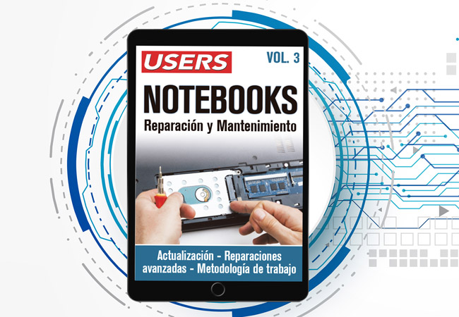 Tapa ebook Notebook Reparación y mantenimiento volumen 3